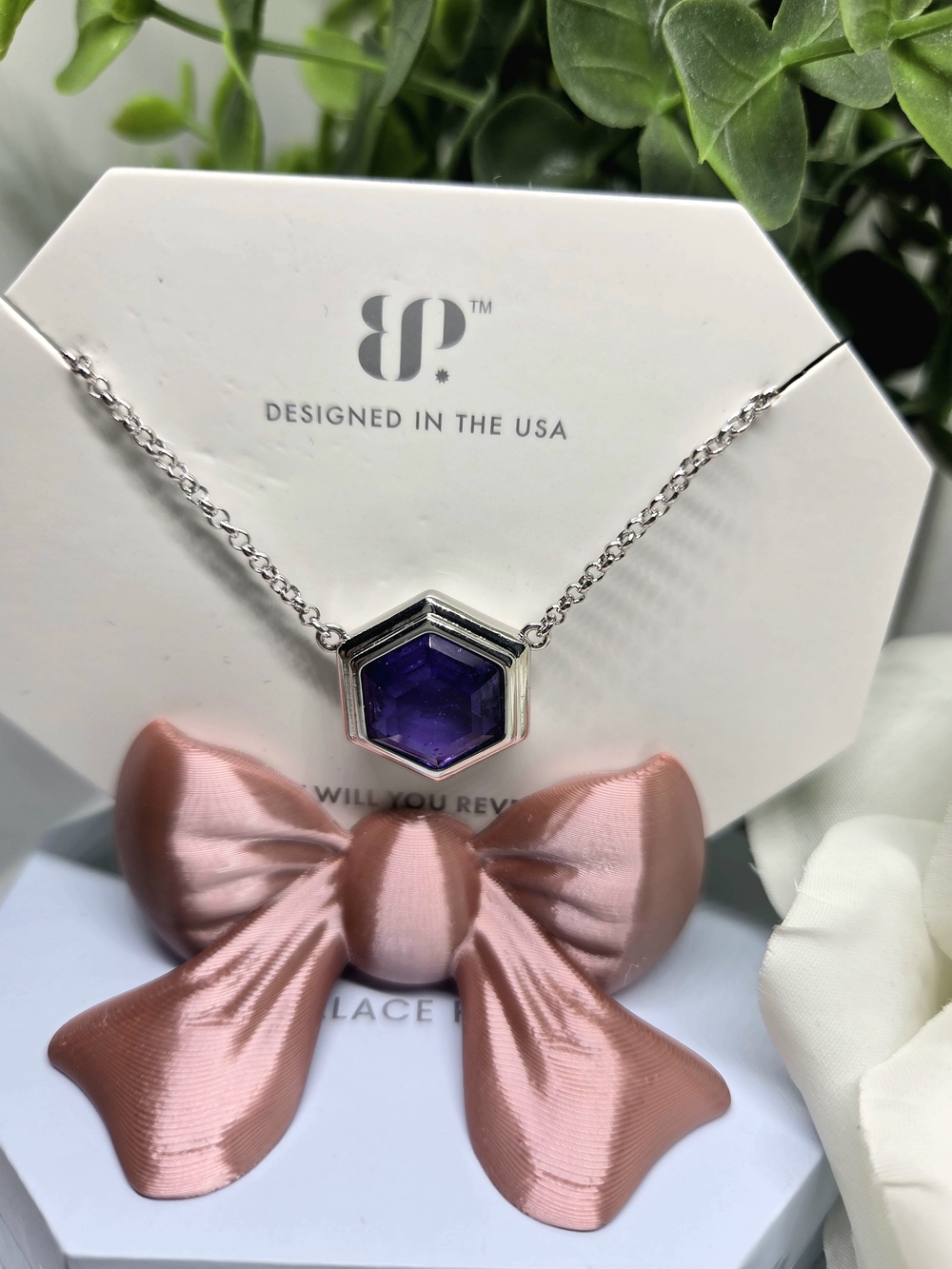 BP with Lavender Amethyst Bezel Pendant